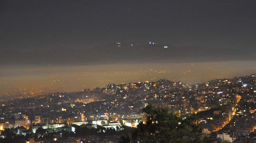 Αυξημένα τα επίπεδα της αιθαλομίχλης στην Αθήνα λόγω καιρικών συνθηκών